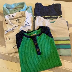 Lot of 5 casual Boys short sleeve t shirts
